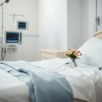 Flick International A serene hospital room depicting hope and recovery after surgery