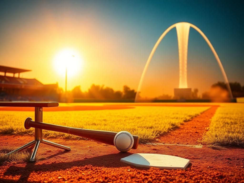 Flick International A baseball bat and ball on a field during sunset, symbolizing Ronald Acuna Jr.'s home run return