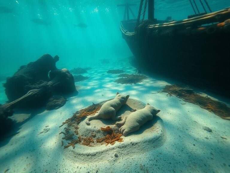 Flick International Remains of two domestic cats found in ancient shipwreck
