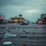 Flick International Deserted Jersey Shore boardwalk after Memorial Day violence