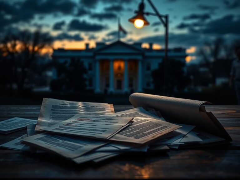 Flick International Open weathered file folder with scattered documents hinting at FBI investigations