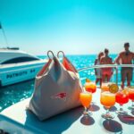 Flick International Stefon Diggs on a yacht with a mysterious pink substance