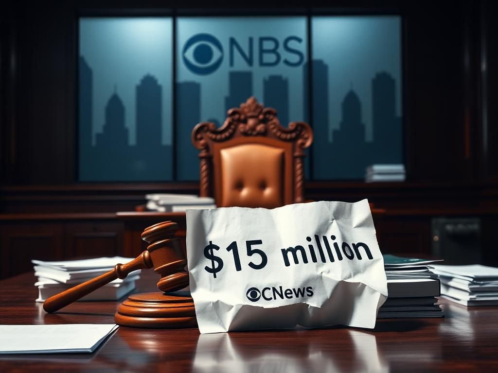 Flick International Dramatic courtroom scene showcasing an ornate judge's bench with a gavel and legal documents.