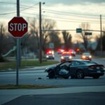 Flick International A crumpled vehicle at the side of a residential street in Colorado following a fatal crash involving a Colombian teen.