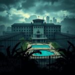 Flick International Ominous depiction of a Venezuelan prison illustrating the Tren de Aragua gang's chaotic influence