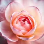 Flick International Close-up view of a blooming flower symbolizing femininity and women's reproductive health.