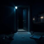 Flick International Dimly lit suburban home suggesting a break-in