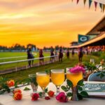 Flick International Aaron Rodgers enjoying the vibrant atmosphere at the Kentucky Derby
