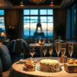 Flick International elegant dining table set for David Beckham's 50th birthday celebration