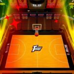 Flick International Aerial view of Carver-Hawkeye Arena during WNBA preseason game featuring Indiana Fever and Brazil National Team