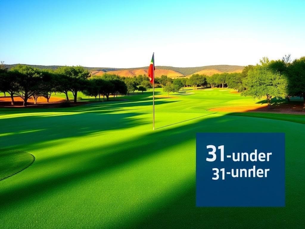 Flick International Pristine 18th green at TPC Craig Ranch during CJ Cup Byron Nelson