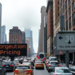 Flick International Bustling New York City street scene highlighting congestion and traffic flow