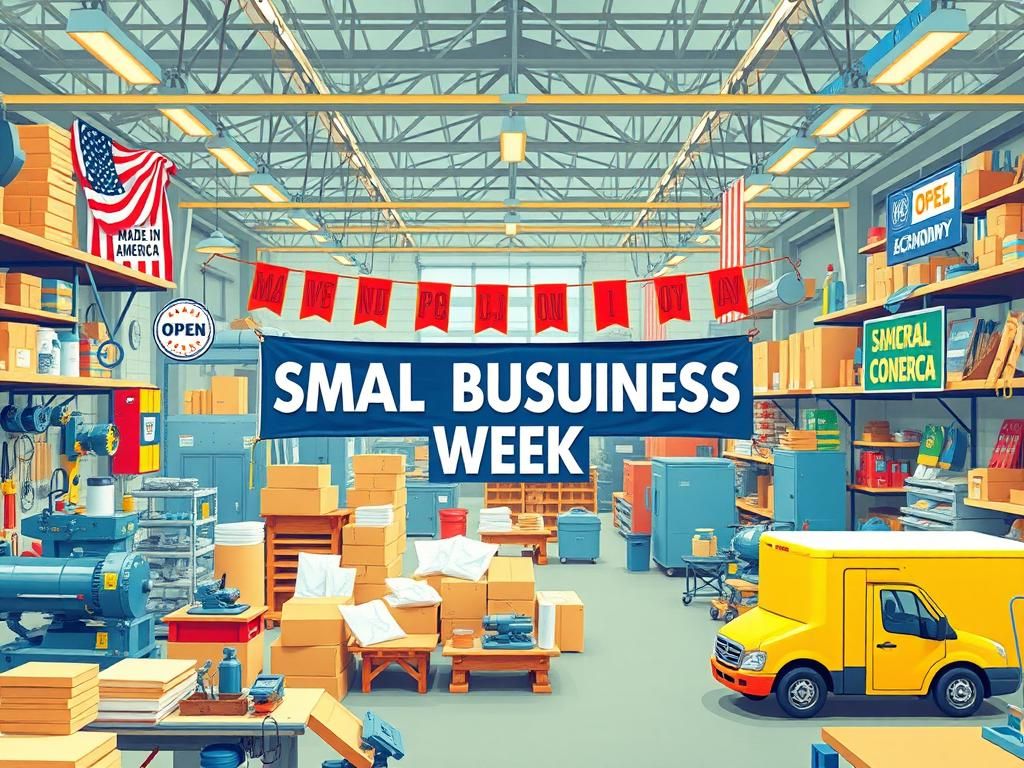Flick International Vibrant small business workshop showcasing U.S. manufacturing growth and progress