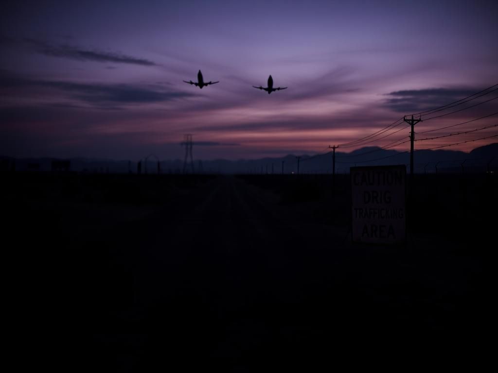Flick International Dark and moody landscape in Sinaloa, Mexico, hinting at cartel presence