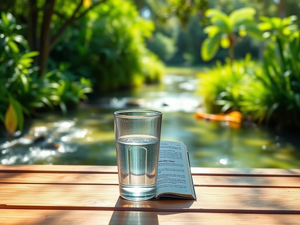 Flick International Tranquil Florida water source surrounded by lush greenery