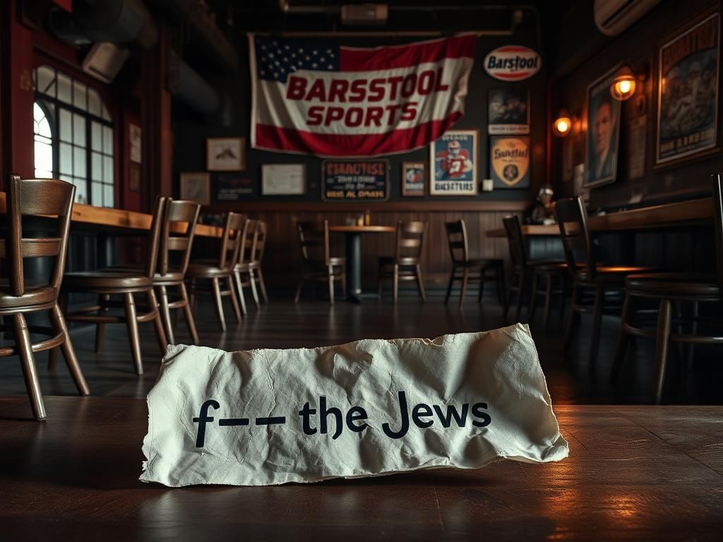 Flick International Empty Bar with Antisemitic Sign Incident Context