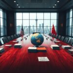 Flick International Conference room set for pivotal US-China trade talks