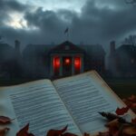 Flick International A dramatic, mist-covered Harvard University campus highlighting the ongoing controversy over antisemitism and government oversight