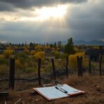 Flick International Aftermath of a wildfire in a suburban area with partially burned homes