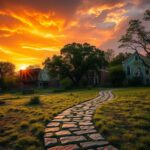 Flick International Lush landscape of the historic Greenwood District showing remnants of the 1921 Tulsa Race Massacre