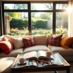 Flick International A serene modern living room symbolizing comfort and cozy relationships
