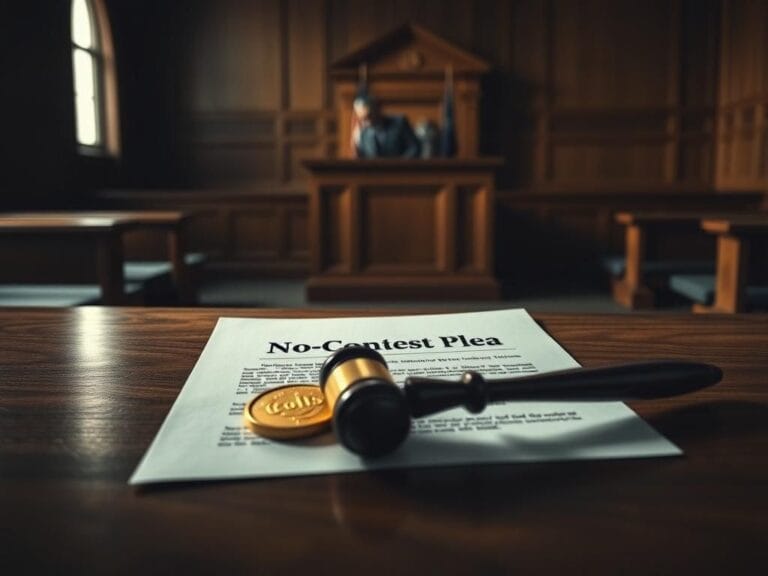 Flick International Somber courtroom scene with gavel and legal documents reflecting on accountability