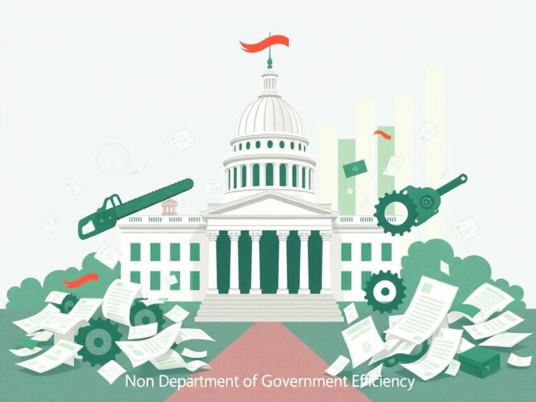 Flick International Conceptual illustration of an abstract government building representing efficiency and financial responsibility