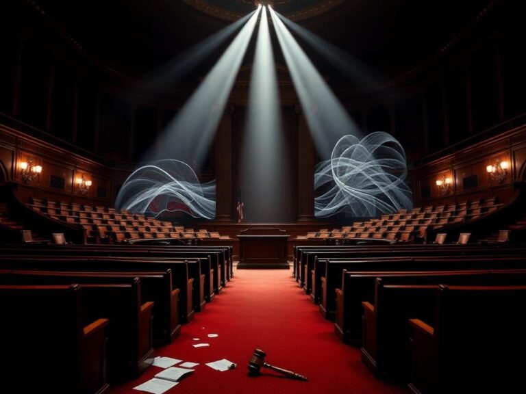 Flick International A dramatic chamber scene illustrating political tension and chaos