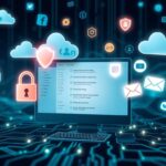Flick International A digital representation of online privacy featuring padlocks and shields