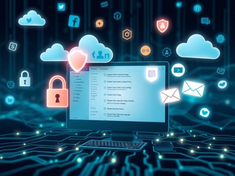 Flick International A digital representation of online privacy featuring padlocks and shields
