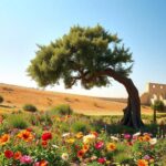 Flick International A vibrant garden depicting human dignity and flourishing culture