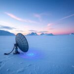 Flick International Scientific instrument for detecting radio waves under Antarctica's ice