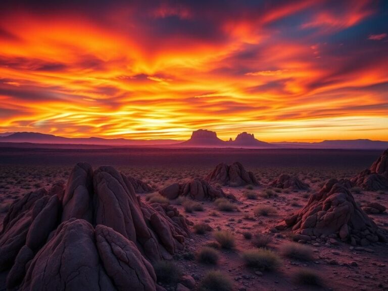 Flick International Aerial view of California's Chuckwalla and Sattitla Highlands National Monuments at sunset