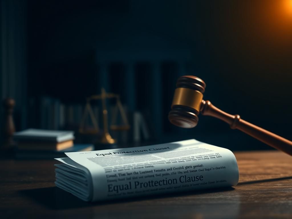 Flick International A gavel striking a wooden sound block in a dimly lit courtroom, symbolizing a Supreme Court ruling