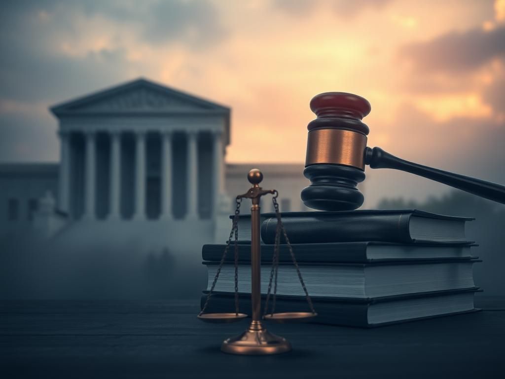 Flick International A gavel resting on law books symbolizes legal rulings