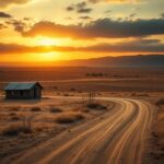 Flick International A stark and deserted farmstead in South Africa symbolizing challenges faced by farmers amidst violence.