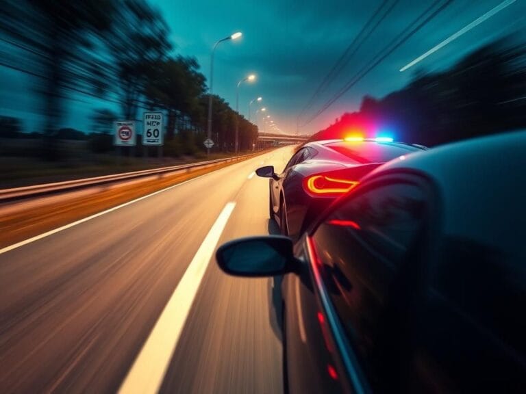 Flick International A sleek sports car speeding down a highway, illustrating motion and urgency in the context of a legal issue.