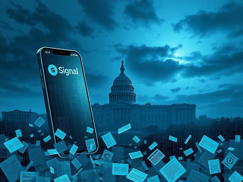 Flick International Conceptual illustration of encrypted communication representing secrecy and information preservation