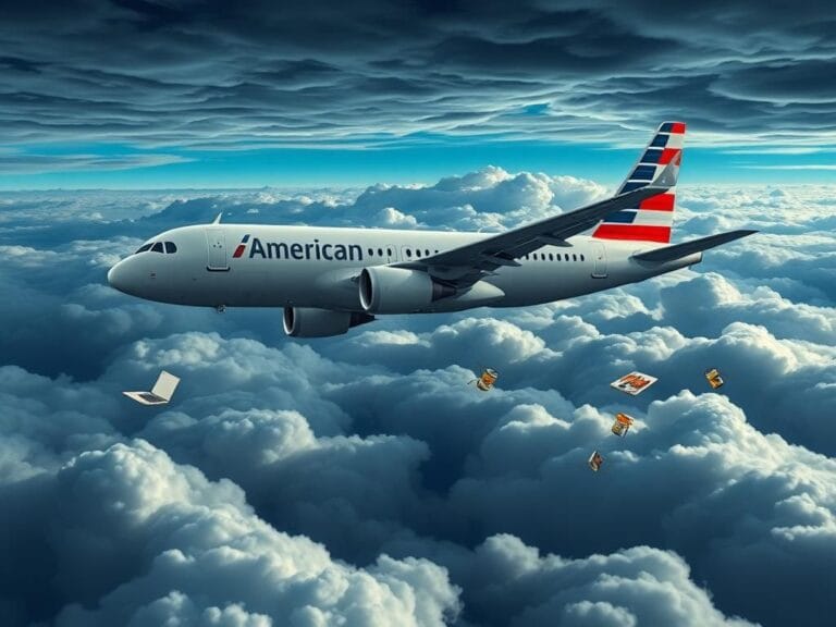 Flick International Turbulent sky with an Airbus A321 shaking in flight