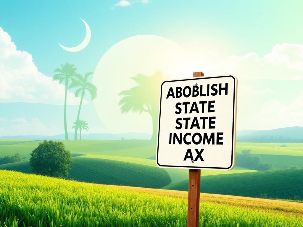 Flick International Scenic representation of South Carolina with a focus on economic prosperity and community engagement