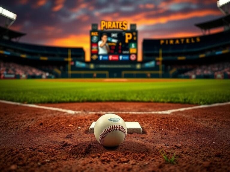 Flick International A dramatic sunset scene on a baseball diamond with a grounded baseball symbolizing missed opportunities.