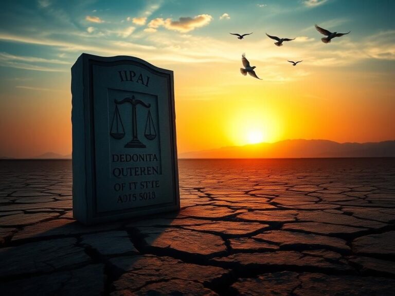 Flick International Sunrise over cracked land symbolizing hope for Iranian regime change