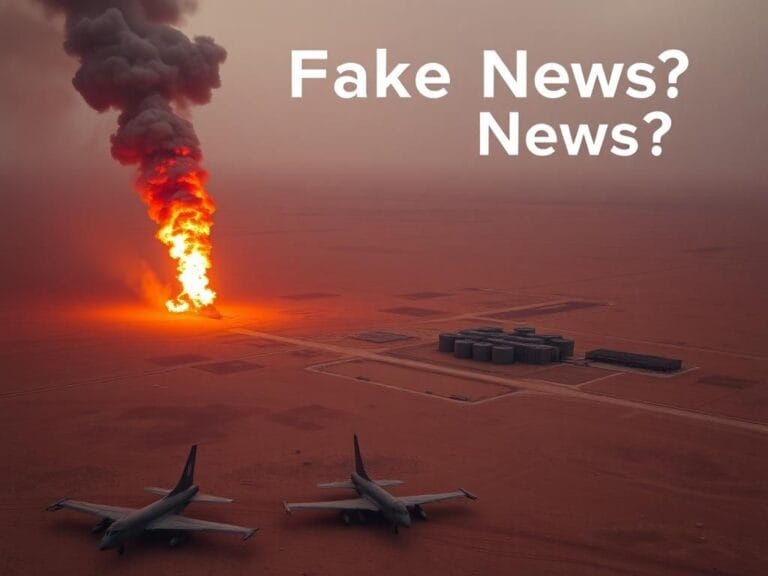 Flick International Aerial view of Iranian nuclear facilities under attack, with smoke and flames visible.