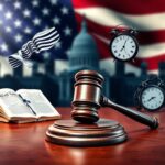 Flick International A symbolic gavel representing authority in a political landscape