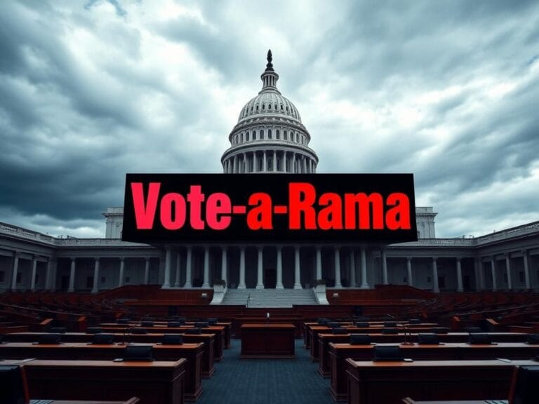 Flick International A grand view of the U.S. Capitol building showcasing the Senate in session