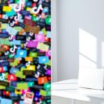 Flick International Split image contrasting chaotic TikTok landscape with serene mental health awareness scene