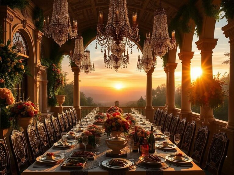 Flick International Lavish Italian wedding scene depicting opulence and extravagance