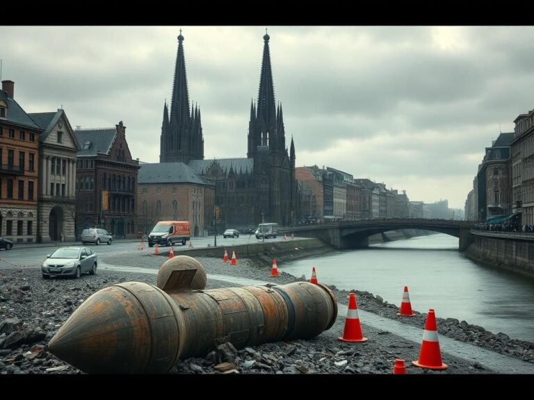 Flick International Three WWII bombs discovered in Cologne's urban landscape