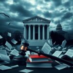 Flick International A dramatic federal courthouse symbolizes the legal battle over education reform.