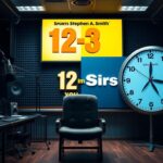 Flick International A vintage radio studio with an empty chair symbolizing a competitive sports radio environment.